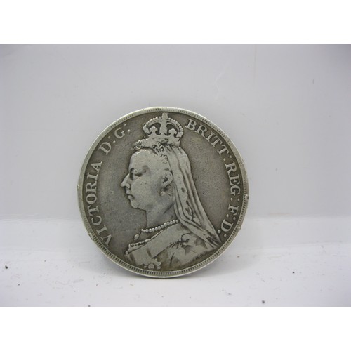 155 - 1890 Victorian Silver Crown