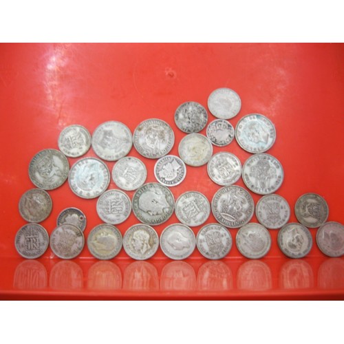 156 - Quantity of Silver Coins Pre-1947