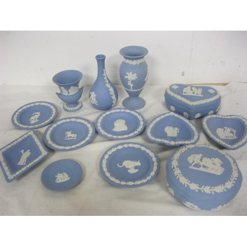 162 - An assortment of Wedgwood Jasperware in good order