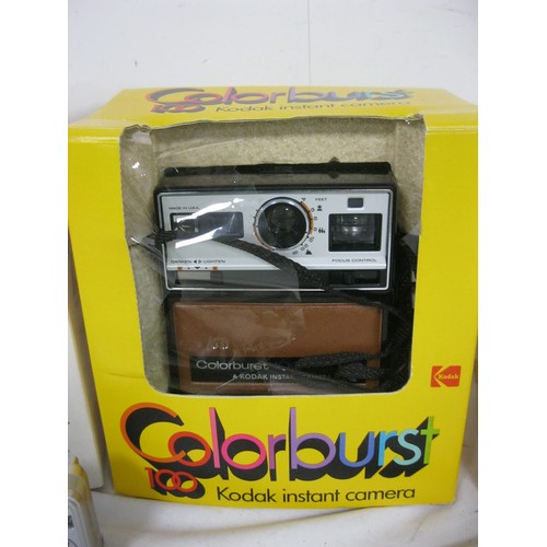 205 - A Kodak Easyshare digital camera and printer, boxed, a Kodak Instant Film EK2 in original box and pa... 