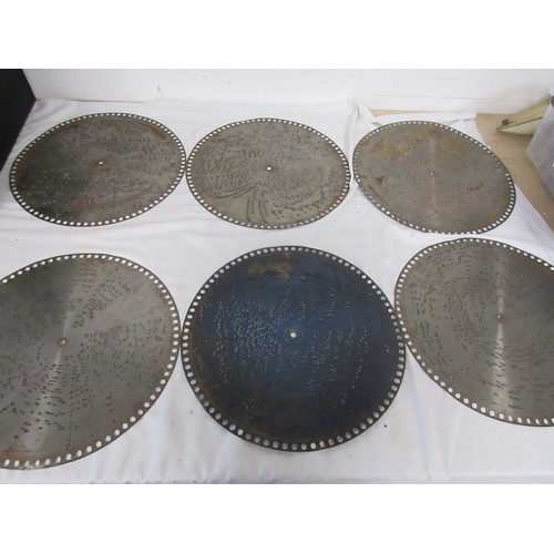 138 - A selection of antique metal Polyphon discs