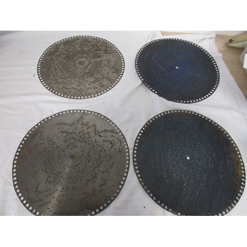 138 - A selection of antique metal Polyphon discs