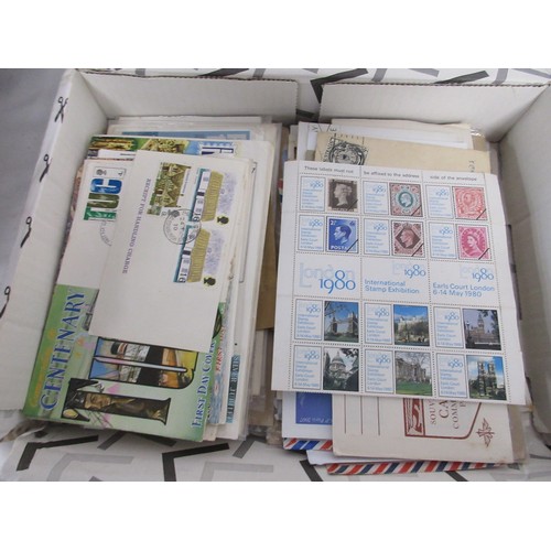 149 - A selection of stamps and first day covers including a Princess Diana album of stamps from around th... 