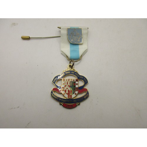 151 - A selection of Masonic jewels relating primarily to the Hampshire & Isle of Wight area.