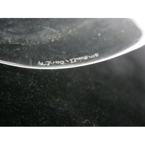 37 - Two signed and numbered commemorative goblets, and other assorted glassware.  An HM Queen Elizabeth ... 