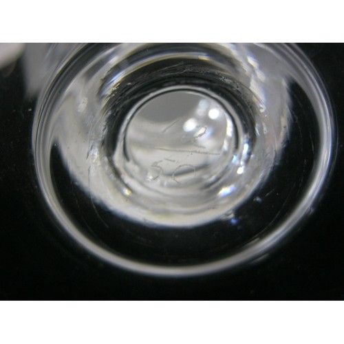 37 - Two signed and numbered commemorative goblets, and other assorted glassware.  An HM Queen Elizabeth ... 