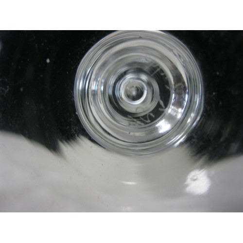 37 - Two signed and numbered commemorative goblets, and other assorted glassware.  An HM Queen Elizabeth ... 