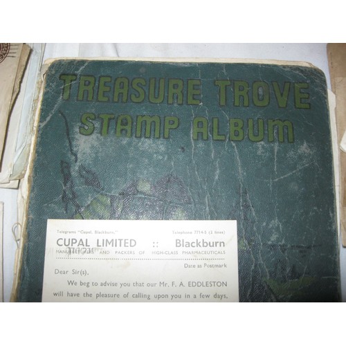 53 - Mixed lot of Ephemera and a Stamp Album