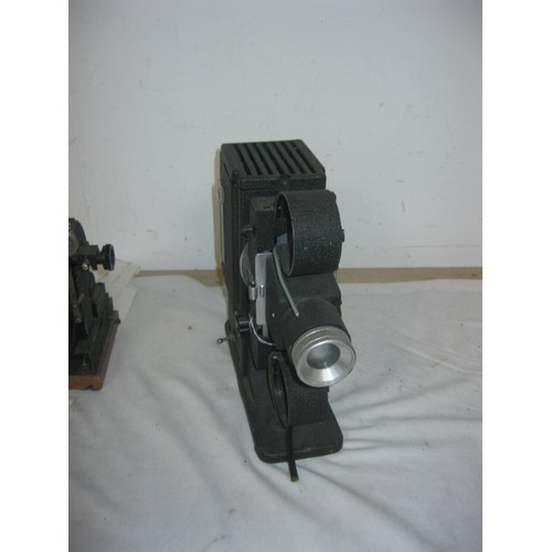 59 - Vintage AMP (Advanced Mechanical Productions) Projector, Pathescope 9.5mm projector, plus Ensign Lam... 