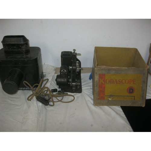 60 - Vintage Magic Lantern, plus Kodascope Model D Projector