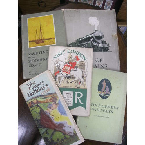198 - A small assortment of books and pamphlets published by Southern Railway comprising West Country Holi... 