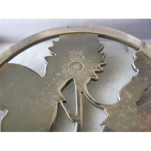 5 - George Jenson Butterfly brooch .Fully marked to rear 