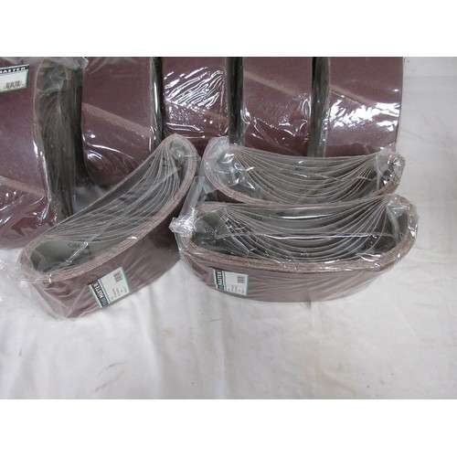 45 - A box of fourteen Tool Master 10pk sanding belts size 100 x 610mm G80