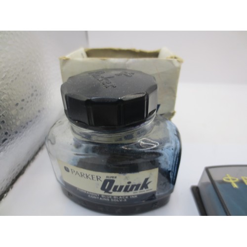 205 - A selection of Parker pens and assorted refills