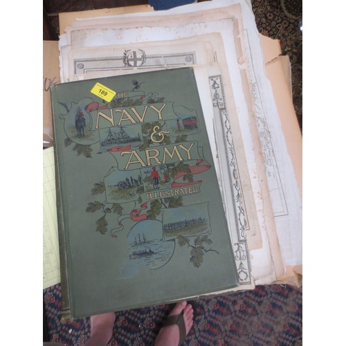 189 - A large collection of 18th century and later engravings, etchings and prints