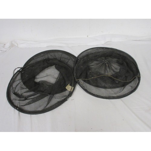 54 - A fishing rod bag containing nine rods and other items, a chair bag with folding seat and backpack s... 