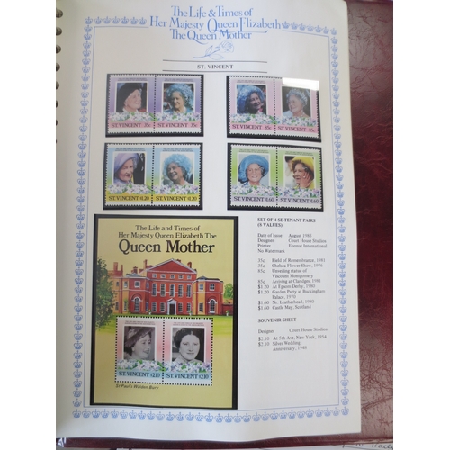 A folder of Royal Commemorative stamps entitled 'Royal Events ...