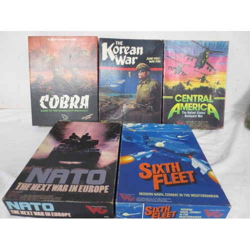 2 - 5 x vintage 1980s war games in original boxes, appear to be complete and in very good order comprisi... 