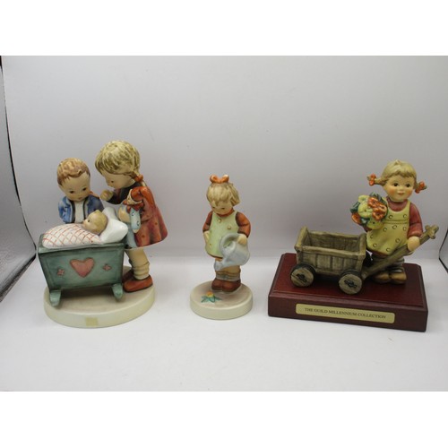 23 - A selection of Hummel figures