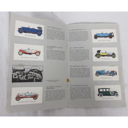 36 - A selection of both mounted and unmounted cigarette cards along with some other collectors cards in ... 