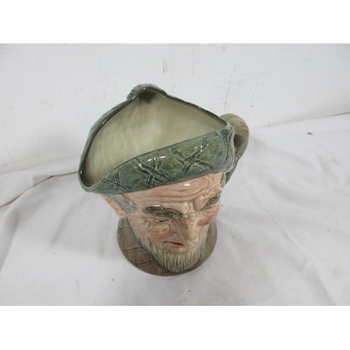 128 - A vintage Royal Doulton musical character jug 'The Campbells are Coming' with Thorens musical moveme... 