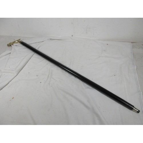 133 - A Jaguar Walking Stick.