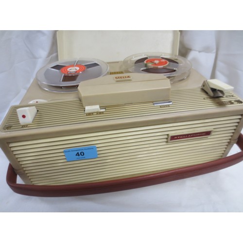 45 - A Stellaphone ST46 Tape Player