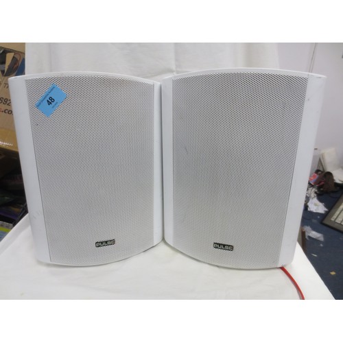53 - A pair of Pulse Active 50-WH Speakers