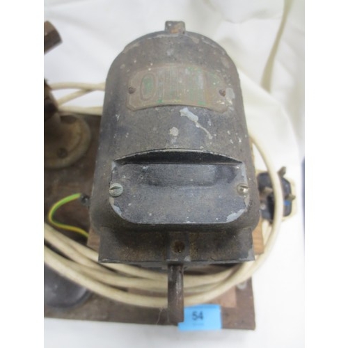 54 - A vintage watchmaker's lathe