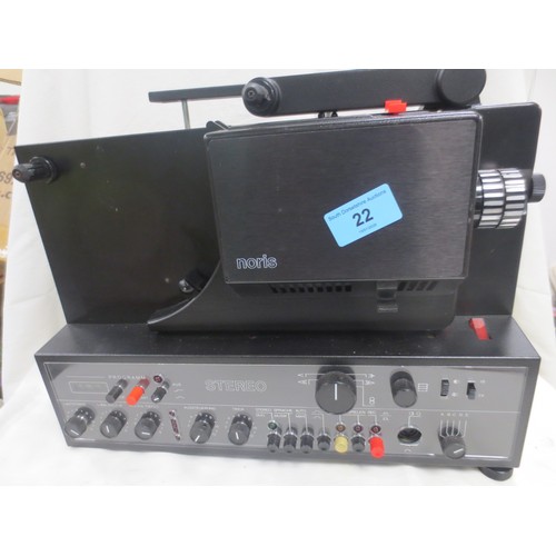24 - A Norris 840 8mm Projector