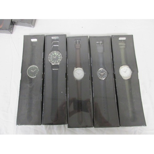 56 - 17 Eagle Moss copies of world military wristwatches as new in boxes