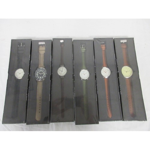 56 - 17 Eagle Moss copies of world military wristwatches as new in boxes