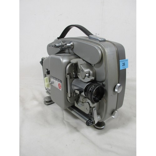 26 - A Bolex 18-5L Super 8mm Projector