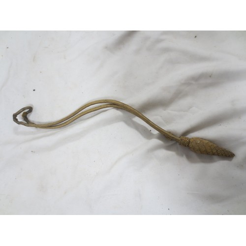 50 - A pair of Royal Artillery armbands and a pair of officer's spurs, one armband with the elephant divi... 