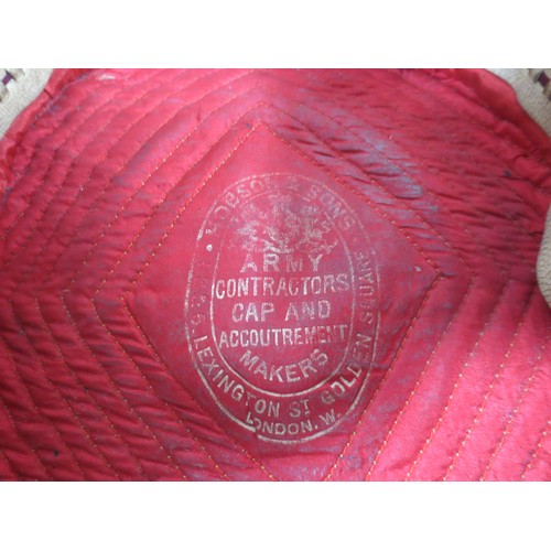 51 - A pair of Victorian Royal Artillery officer's pillbox caps and an officer's side- or forage-cap of s... 