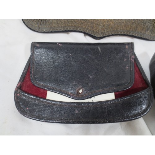 48 - A Victorian Royal Artillery full dress sabretache with attaching straps, in very good order indeed, ... 