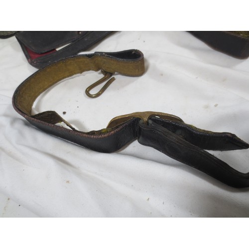 48 - A Victorian Royal Artillery full dress sabretache with attaching straps, in very good order indeed, ... 