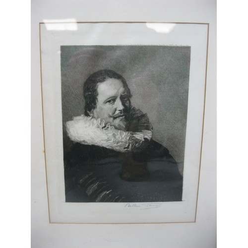 19 - Two a/f Arthur Turrell portrait etchings F&G, and a Duke of Wellington character jug