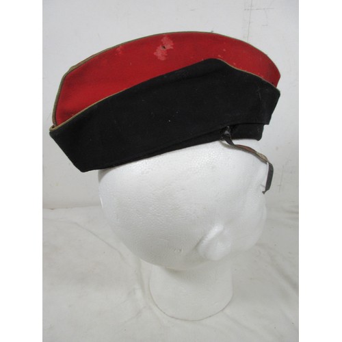 51 - A pair of Victorian Royal Artillery officer's pillbox caps and an officer's side- or forage-cap of s... 