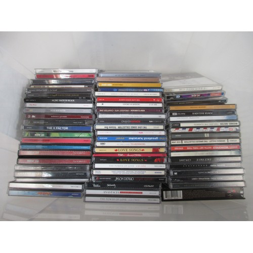 36 - Over 60 CDs in a plastic box covering all aspects of music from the classic ,Motown and easy listeni... 