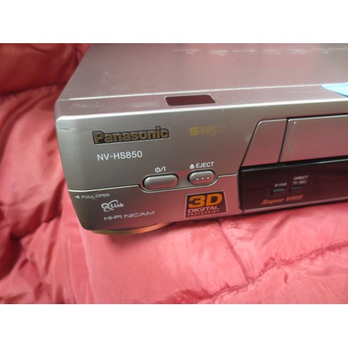 4 - A Panasonic NV-HS850 VHS VCR