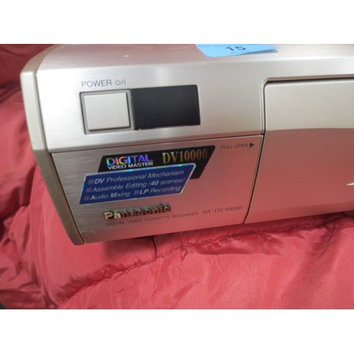 17 - A Panasonic NV-DV10000 Mini DV Recorder