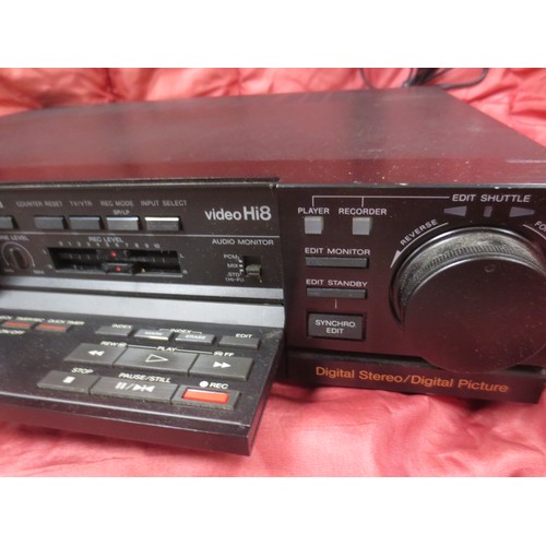 42 - A Sony EV-S1000E Hi-8/Video 8 VCR