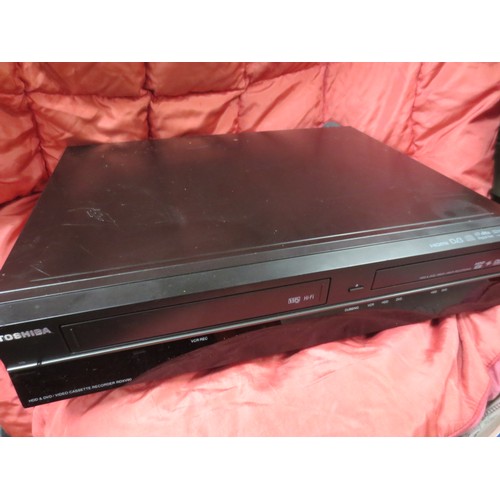 13 - A Toshiba RDXV60 DVD/VHS VCR with HDD Recording