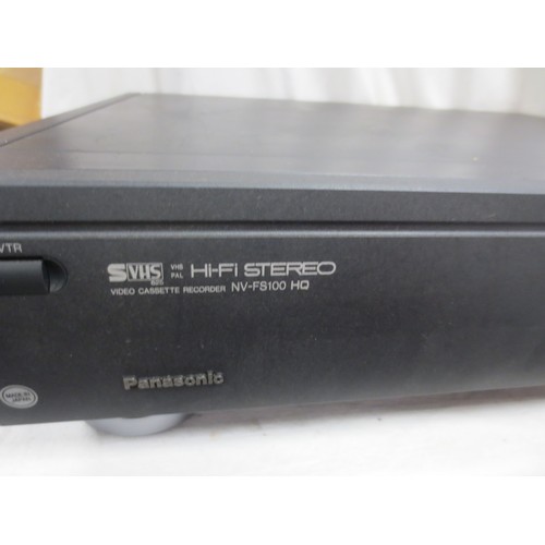 12 - A Panasonic NV-FS100 Super VHS VCR
