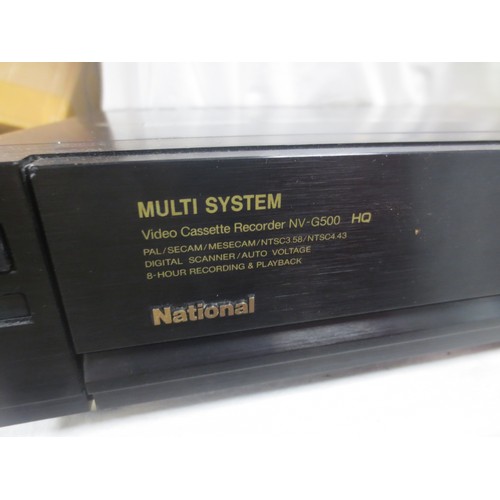 34 - A National Panasonic NV-G500EM Multisystem VCR