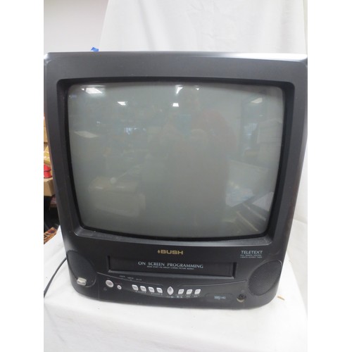 55 - A Bush TV Video player in full working order according to the vendor .Screen Size approx 12 inches