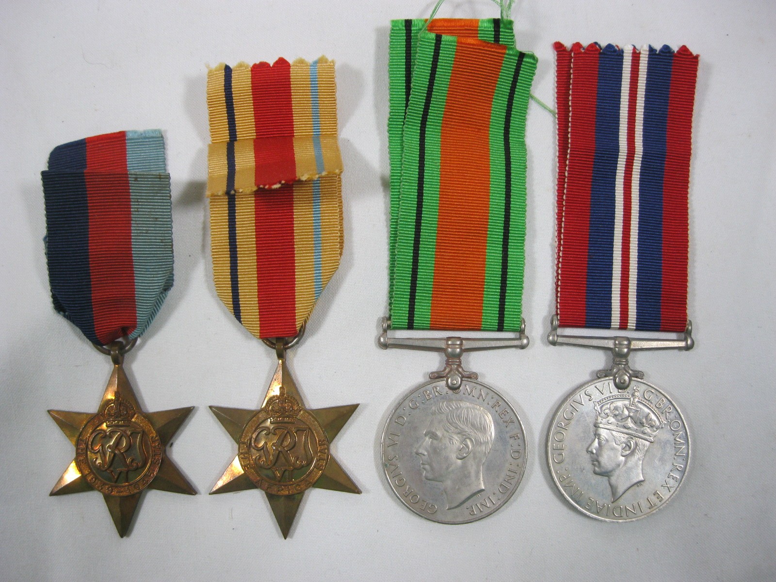 A group of 4 WW2 medals awarded to 1384328 Sergeant Alfred George ...