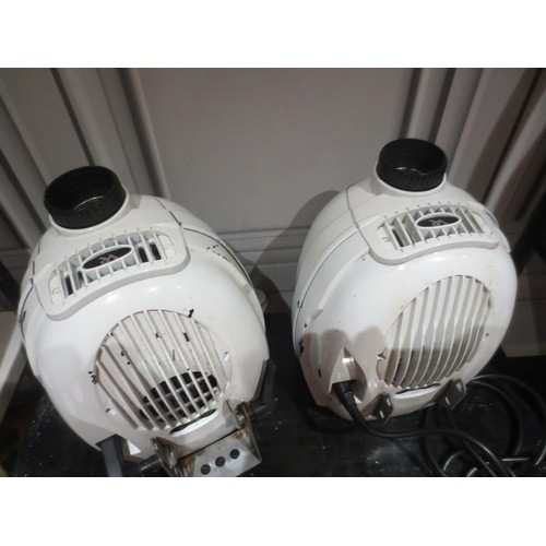A pair of VRX Abstract Light Scanners