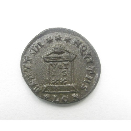128 - A Roman Follis of Constantine II, London Mint, in very good order, 321-325AD